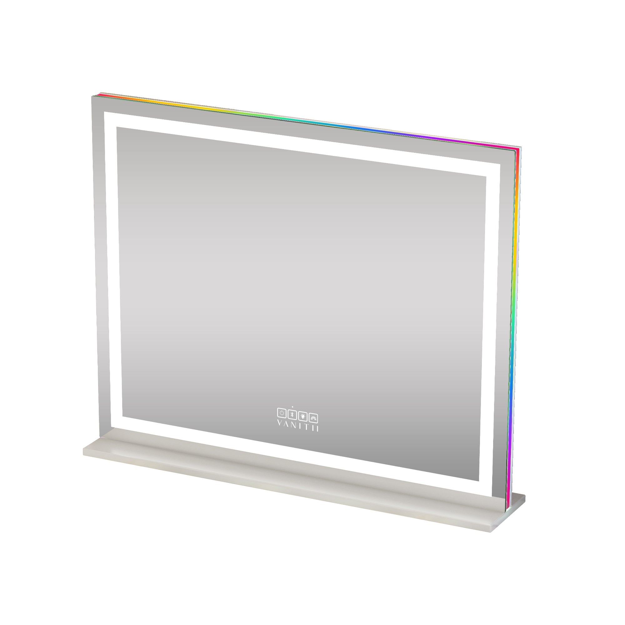 VANITII Hollywood Vanity Mirror with RGB and Bluetooth Speaker- Led Light Strip