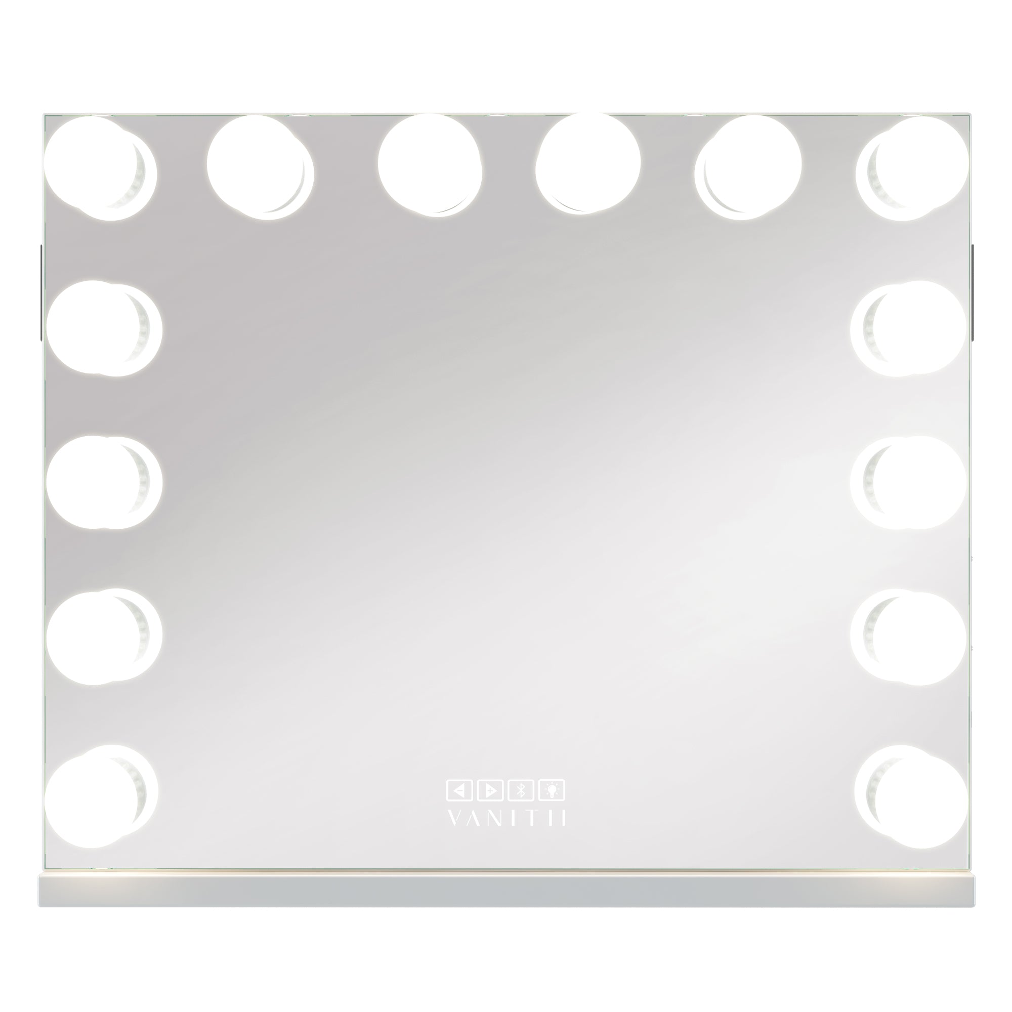VANITII Marilyn Hollywood Vanity Mirror Pro - Tabletop or Wall Mount Vanity Mirror with 14 Dimmable LED Bulbs