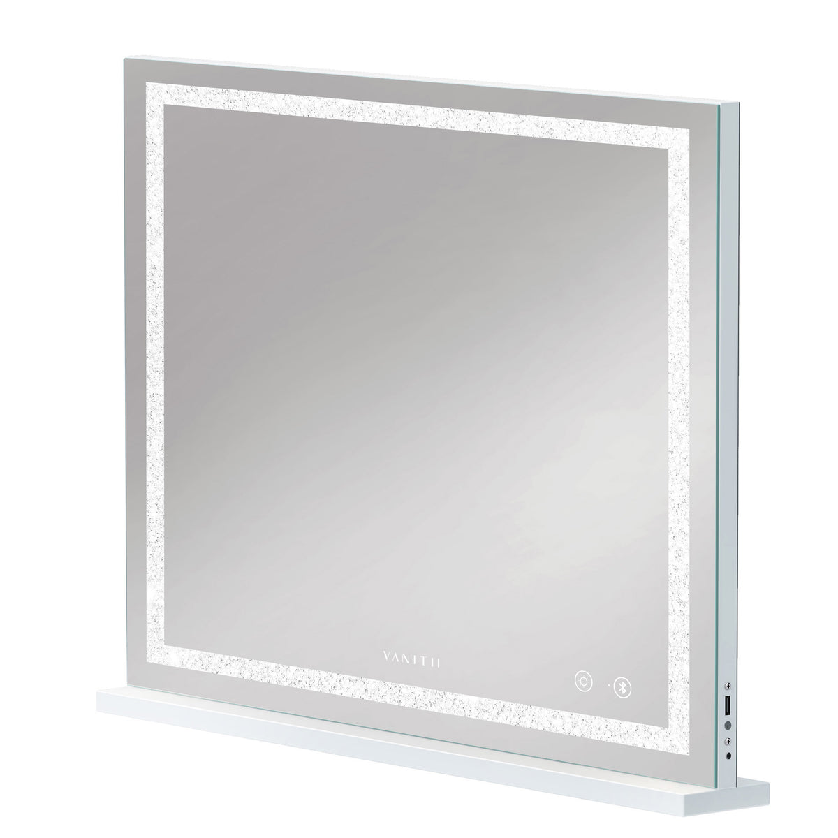 VANITII Mary Hollywood Vanity Mirror Pro: 18 Dimmable Led Bulbs,Bluetooth